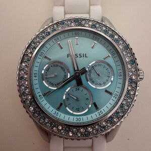 Fossil Stella Watch w/ Silicone Strap